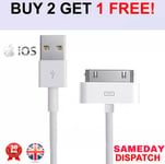 Genuine Charging Cable Charger Lead For Apple Ipod,ipad2&1 Iphone 4,4s,3gs