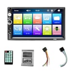 Bil Stereo Afspiller, 7 Tommer Touch Skærm, Bagkamera Understøttelse, 7010 Radio 12Led Cam