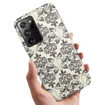 Samsung Galaxy Note 20 Ultra - Skal / Mobilskal Antik Blommönste