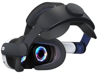Justerbar Head Strap til Oculus Meta Quest 3 VR - Sort