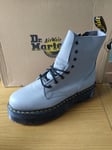 Dr Martens Jadon 3 Zinc Grey Boots Size UK 10 New In Box