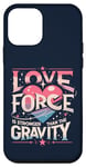 Coque pour iPhone 12 mini Funny Science Crush Love Force est plus forte que la gravité