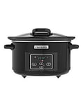 Crockpot 4.7Litre Hinged Lid Digital Slow Cooker