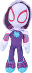 Spiderverse Ghost Spider Action Figure 25 cm Soft Toy with Glow in the Dark eye