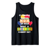It Takes A Special Mom to Hear What a Child Cannot Say, Tank Top