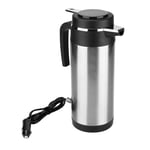 KIMISS 950ML 24V Car Kettle Stainless Steel Electric In-car Kettle Travel Drinking Cup Travel Coffee Mug Water Bottle(24V)