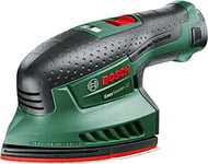 Bosch Home and Garden Cordless Multi-Sander EasySander 12 (1 battery, 12 Volt System, 3x sanding plates, in carrying case)