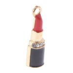 10pcs/set Lipstick Charm For Jewelry Making Earring Pendant Meta A