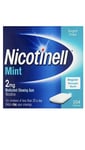 Nicotinell  Gum, Quit Smoking Aid, Mint Flavour, 2 mg, 204 Pieces Long Expiry