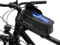 Wozinsky Wozinsky ramväska för cykel 1,7 l telefonväska svart (WBB28BK)