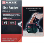 Parkside 140W Disc Sander Bench With Screw Clamp & Accessories Ø125mm fast deliv