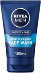 Nivea Men Protect & Care Deep Cleaning Face Wash with Aloe Vera 100ml