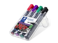 Staedtler Lumocolor Permanent Marker 352, 4 Styck