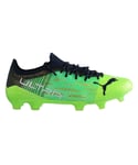 Puma Ultra 1.3 FG/AG Green Mens Football Boots - Size UK 11