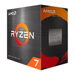 AMD Ryzen 7 5700G (8 C/16 T) avec AMD Boîtier de processeur Radeon Graphics (8 x 3,8 GHz), socket AM4 de 20 Mo,Mehrfarbig