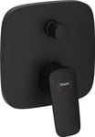 Hansgrohe 71405670 Logis Single Lever Bath Mixer for Concealed Installation for iBox Universal, matt Black