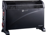 Mesko Convector Heater with Timer and Turbo Fan MS 7741b Convection Heater, 2000 W, Number of power levels 3, Black