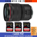 Canon RF 15-35mm f/2.8L IS USM + 3 SanDisk 128GB UHS-II 300 MB/s + Guide PDF '20 TECHNIQUES POUR RÉUSSIR VOS PHOTOS