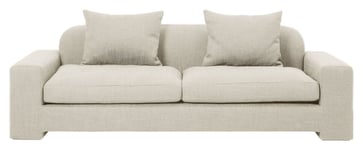 Broste Copenhagen Bay 3-pers sofa - Lys beige
