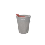 La Cafetière 'The Beanie' Tasse à café réutilisable, tasse de voyage isotherme avec prise en main confortable et étanche, 90% d'écorces de café recyclées, 225ml