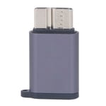 Micro B till Typ C Honadapter 10 Gbps Bärbar Micro B till USB C Adapter för Telefon Laptop PC