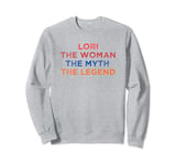 Lori The Woman The Myth The Legend Vintage Sunset Sweatshirt