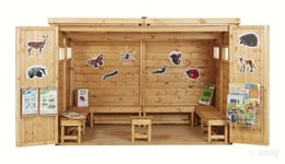 Indoor/Outdoor Benches, Children's Seating, Garden, Playground Furniture