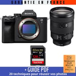 Sony A7 IV + FE 24-105mm f/4 G OSS + 1 SanDisk 128GB Extreme PRO UHS-II SDXC 300 MB/s + Guide PDF ""20 TECHNIQUES POUR RÉUSSIR VOS PHOTOS