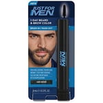 Just For Men 1-Day Beard and Brow Colour Brush, For Instant 1-Step Grey Coverage