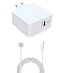 Laddare till Apple 90W Magsafe 2 T2-kontakt 2012- (20V 4.5A)