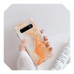 Vintage Marble Phone case for Galaxy S10 S10 Plus S10E S7 S7 edge S8 S9 Plus Granite painted TPU Protective Back Cover Fundas-T2-For Galaxy S7 Edge