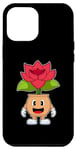 iPhone 12 Pro Max Plant pot Rose Flower Case