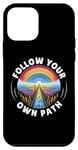 iPhone 12 mini Follow Your Own Path Pride LGBT flag Gay Transgender Ally Case