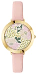 Ted Baker BKPAMS304 Women's Ammy Floral Dial Pink Leather Watch