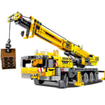 OVERWELL 665Pcs Crane Building Kit for Crawler Crane Model with Adjustable Rotating Lifting Function, Building Blocks Sets Compatible with Lego
