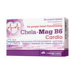 OLIMP CHELA MAG B6 CARDIO HEART SUPPORT VITAMIN B COMPLEX MAGNESIUM 30 TABS