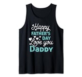 Happy Fathers Day Daddy Shirt 2023 for Dad Kids Tank Top