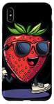 iPhone XS Max Cool Strawberry Costume with funny Shoes and Arms Case