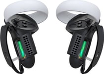 Kontrollhölje Med Batterihål Och Kiwi Design Q1 Pro-2.2 Handtag För Meta Quest 2 Sort