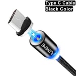 2 st  1 mFloveme magnet laddare för usb-C|svart