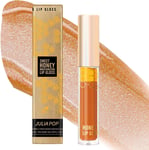 Plumping Lip Oil | Honey Lip Gloss | Hydrating Lip Glow Oil Plumping Lip Gloss L