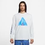 Nike Långärmad t-shirt ACG "Ice Cave" för män - Vit DJ5776-121