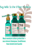 maui moisture Colour Protection + see minerals Shampoo, Conditioner, Mist Bundle