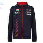 Retro Red Bull Racing F1 Jacka Herr 2023 Team Full Zip Hoodie Sport Skyddsutrustning Vindtät Ridning Racing Motorcykelkläder 2XL