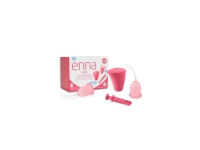 Enna Cycle M-Size Menstrual Cup 2 Cups Applicator Sterilizer