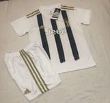 A&H Fashion New Kids Boy's Football Kit T-Shirt Shorts Children Soccer Kit (White, 22(6/7 Years))