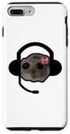 iPhone 7 Plus/8 Plus Sad Hamster Meme Sad Hamster Gamer with Headset Head Case