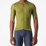 Castelli Espresso Short Sleeve Cycling Jersey - SS24 Sage / Electric Lime Small Sage/Electric