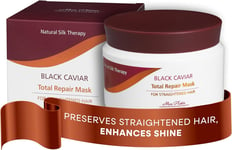 Mon Platin Professional 500Ml Natural Silk Therapy Black Caviar Total Repair Mas