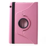 Litchi Huawei MediaPad T5 10 etui - Pink